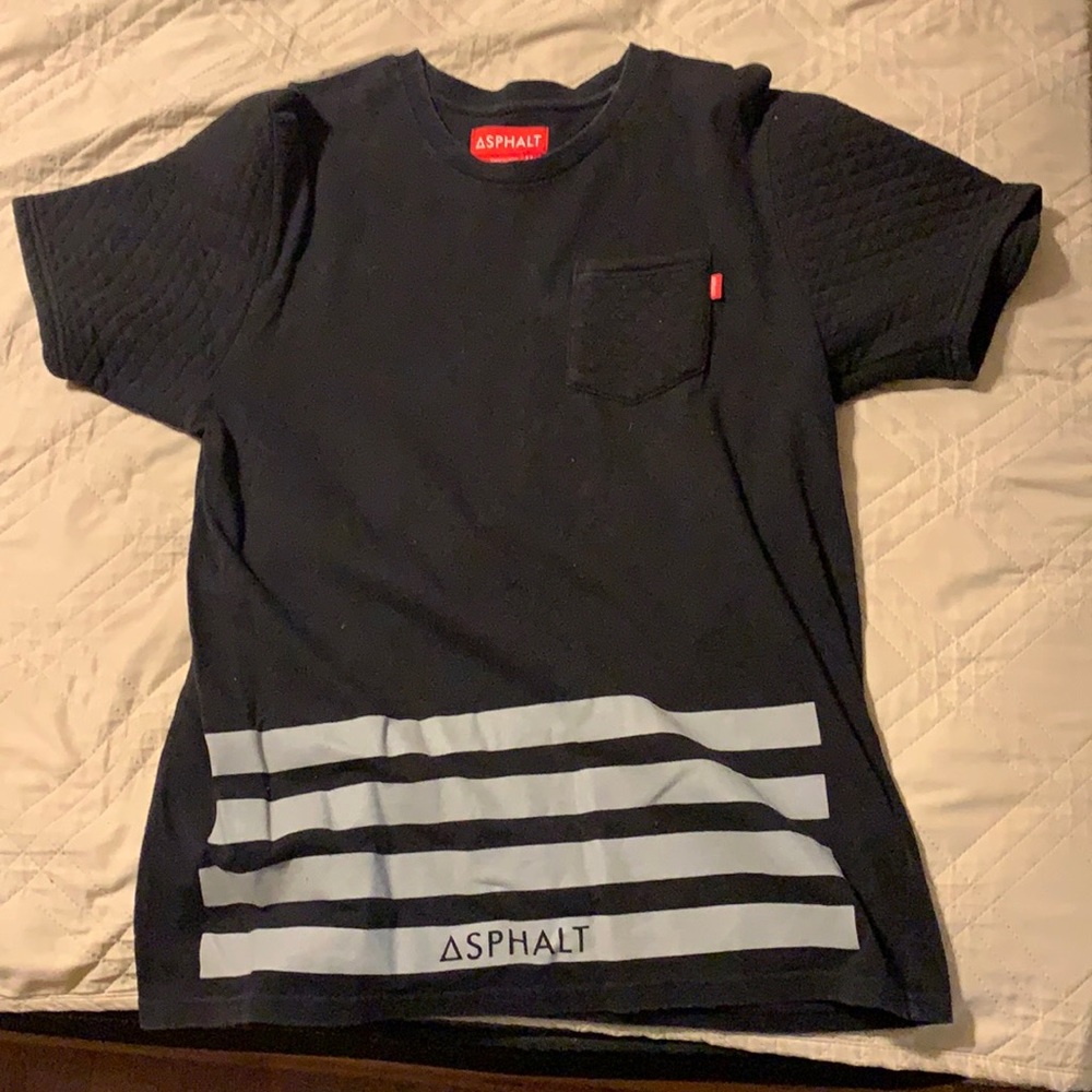 Asphalt Quilted Skate Tee (Reflective)